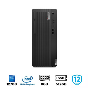 Máy tính để bàn Lenovo ThinkCentre M70t Gen 3 TWR 11TA0014VA - Intel core i7-12700, 8GB RAM, SSD 512GB, Intel UHD 770