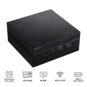 Máy tính để bàn mini Asus PN40-BBC061MV - Intel Celeron J4005, Intel UHD Graphics 600