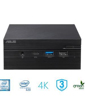 Máy tính để bàn Mini Asus PN60-8i5BAREBONES - Intel Core i5-8250U, Intel UHD Graphics 620