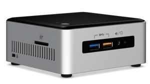 Máy tính để bàn mini PC Intel Nuc Kit NUC6i5SYH - Core i5-6200U, Ram DDR4 SODIMMs, HDD SATA3 2.5"