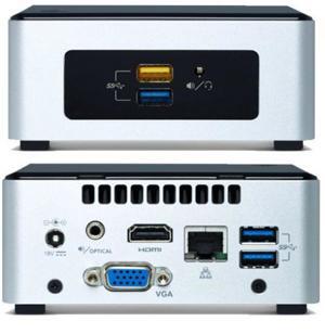 Máy tính để bàn mini PC Intel NUC Kit NUC5CPYH - Celeron N3050, Ram 8GB, HDD 2,5"