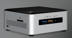 Máy tính để bàn mini PC Intel NUC Kit NUC6i3SYH - Core i3-6100U, Ram DDR4 SODIMMs, HDD SATA3 2.5"