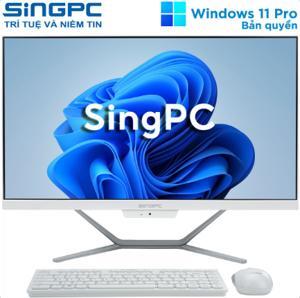 Máy tính để bàn SingPC M22Ki582-W - Intel Core i5-10400, 8GB RAM, SSD 256GB, Intel UHD Graphics 630, 21.5 inch