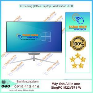 Máy tính để bàn SingPC M22V571-W - Intel Celeron G5900, 4GB RAM, SSD 128GB, Intel UHD Graphics 630