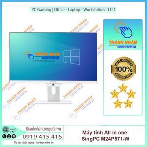 Máy tính để bàn SingPC M24P571-W - Intel Celeron G5900, 4GB RAM, SSD 128GB, Intel UHD Graphics 610