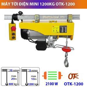 Máy tời điện mini OTK-1200 - 600/1200kg