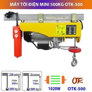 Máy tời điện mini OTK-500 - 250/500kg