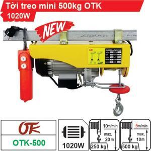 Máy tời điện mini OTK-500 - 250/500kg