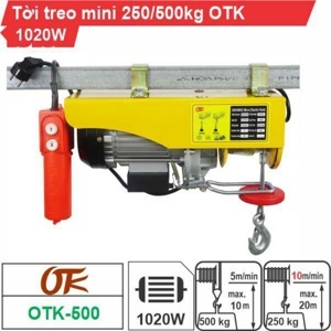 Máy tời điện mini OTK-500 - 250/500kg