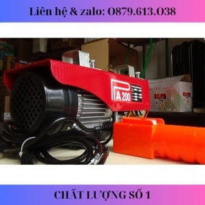 Máy tời điện Mini PA200