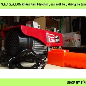Máy tời điện Mini PA200