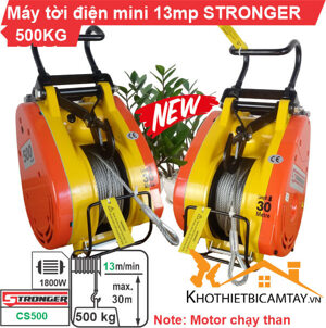 Máy tời điện mini Stronger CS-500