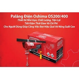 Máy tời điện Oshima OS 200/400