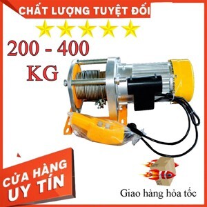 Máy tời điện tốc độ cao KDJ400/800 cáp 30 mét