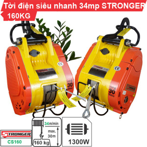 Máy tời điện tốc độ cao Stronger CS-160