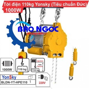 Máy tời điện Yonsky BLDN-YT-HPE110