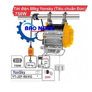 Máy tời điện Yonsky YT-JZF-88/XG