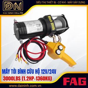 Máy Tời Kéo Xe Winch 3000 lbs/24V