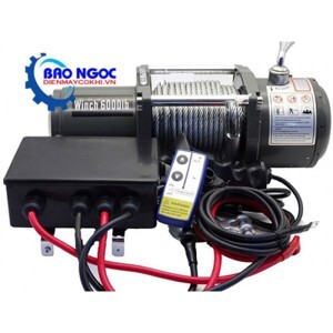 Máy Tời Kéo Xe Winch 6000 lbs/12V