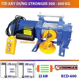 Máy tời nhanh xây dựng Stronger KCD600