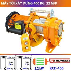 Máy tời nhanh xây dựng Stronger KCD400