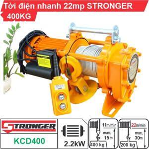 Máy tời nhanh xây dựng Stronger KCD400