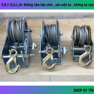 Máy tời quay tay KENBO 1600lbs 726kg-8m