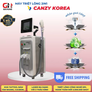 Máy Triệt Lông & Laser Canzy Korea