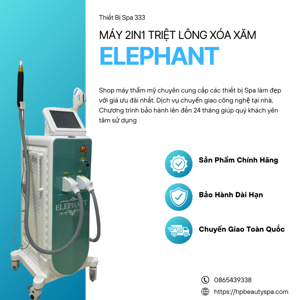 Máy triệt lông xóa xăm Elephant