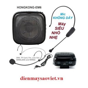 Máy trợ giảng không dây EM6W