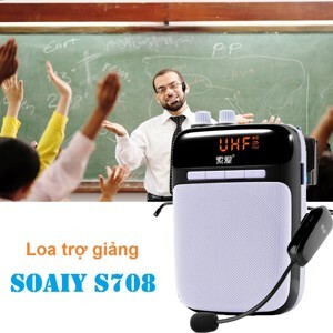 Máy trợ giảng không dây Soaiy S-708 UHF