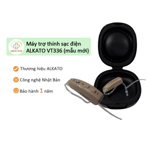 Máy trợ thính không dây pin sạc Alkato VT336