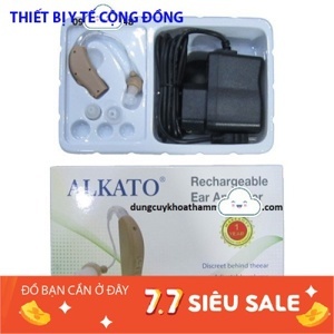 Máy trợ thính không dây pin sạc Alkato VT336