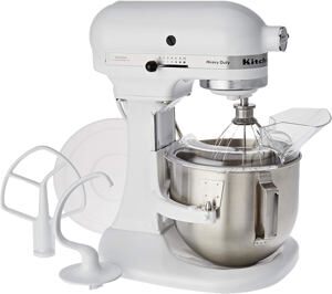 Máy trộn bát nâng lên xuống Kitchenaid 5KPM5EWH, 220V