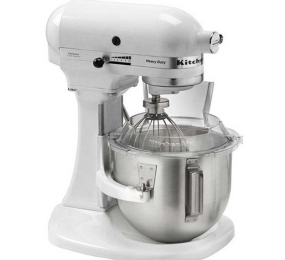 Máy trộn bát nâng lên xuống Kitchenaid 5KPM5EWH, 220V