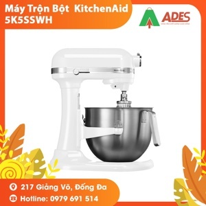 Máy trộn KitchenAid 5K5SSWH 220V