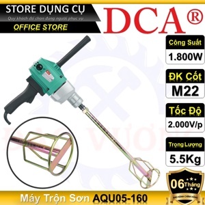 Máy trộn sơn DCA AQU05-160, 1800W