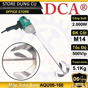 Máy trộn sơn DCA AQU06-160, 2000W