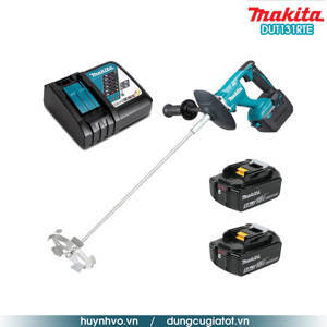 Máy trộn sơn dùng pin Makita DUT131RTE