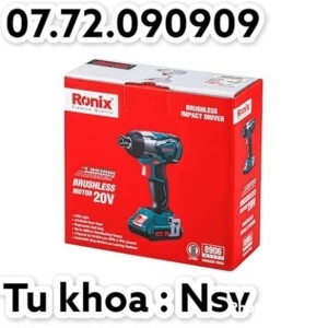 Máy vặn bu lông dùng pin 20V Ronix 8906