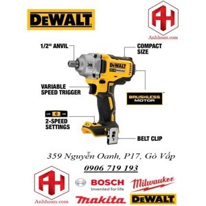 Máy vặn bu lông dùng pin Dewalt DCF894