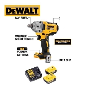 Máy vặn bulong dùng pin DeWALT 18V DCF894M2-B1