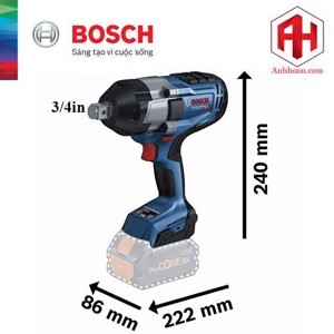 Máy vặn ốc dùng pin Bosch GDS 18V-1050H solo