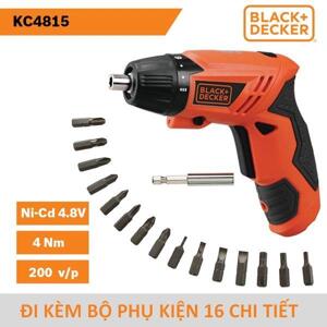 Máy vặn vít Black & Decker KC4815KA15-B1