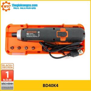 Máy vặn vít Black&Decker BD40K4