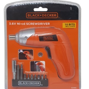 Máy vặn vít dùng pin Black & Decker KC3610