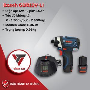 Máy vặn vít dùng Pin Bosch GDR 12V-LI, 12V