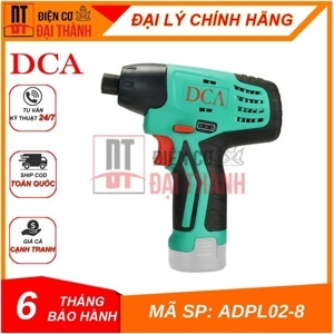 Máy vặn vít dùng pin DCA ADPL02-8