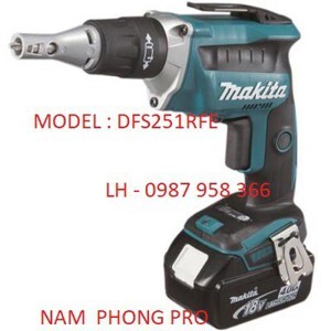 Máy vặn vít dùng pin Makita DFS251RFE