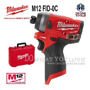 Máy vặn vít Milwaukee M12 FID-0C 12V